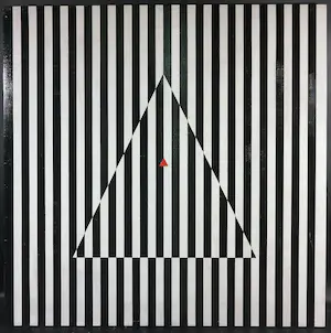 Pim Lenos - Acryl op paneel, Geometrisch drieluik (Zeer groot) kopen? Bied vanaf 100!