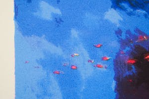 Mattie Schilders - Wieg aan zee - Ingelijst - Groot kopen? Bied vanaf 1!