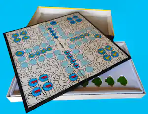 Keith Haring - Mensergerjeniet spel compleet vendu pour 64€ !