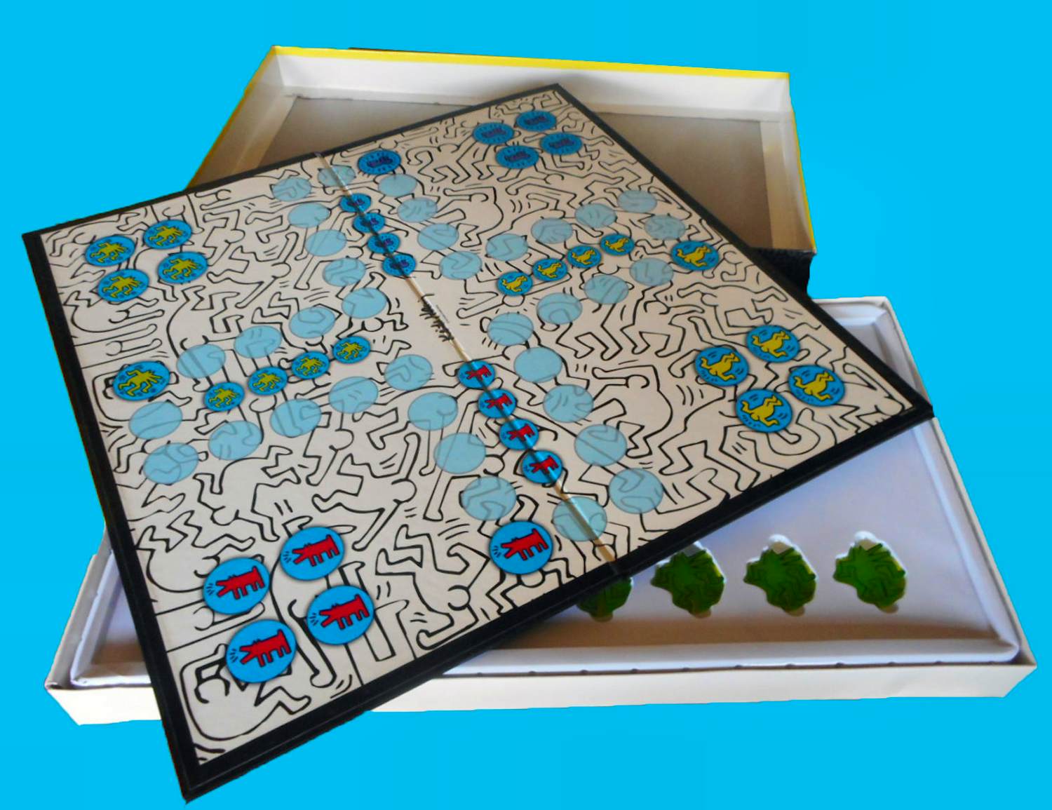 Keith Haring - Mensergerjeniet spel compleet kopen? Bied vanaf 75!