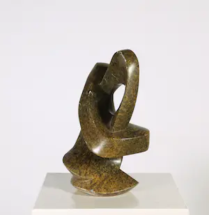 Edmore Sango - Stenen sculptuur, Zonder titel kopen? Bied vanaf 1!
