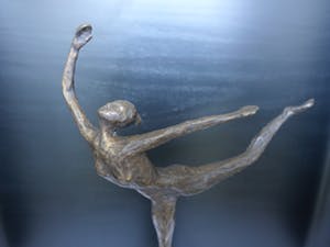 Brons (Onbekend) - Ballerina in brons , fraai beeld! kopen? Bied vanaf 150!