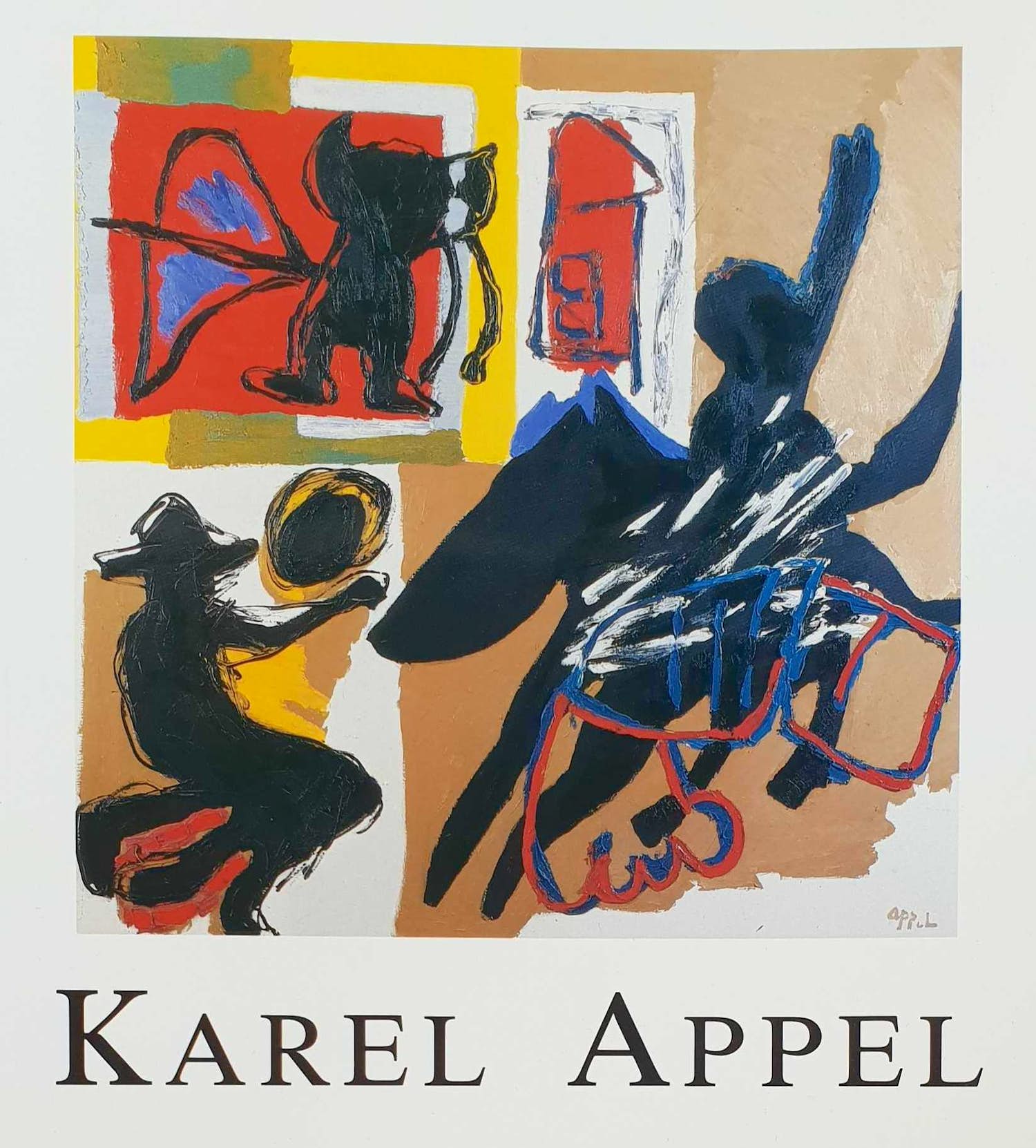 Karel Appel - Gesigneerde catalogus kopen? Bied vanaf 150!