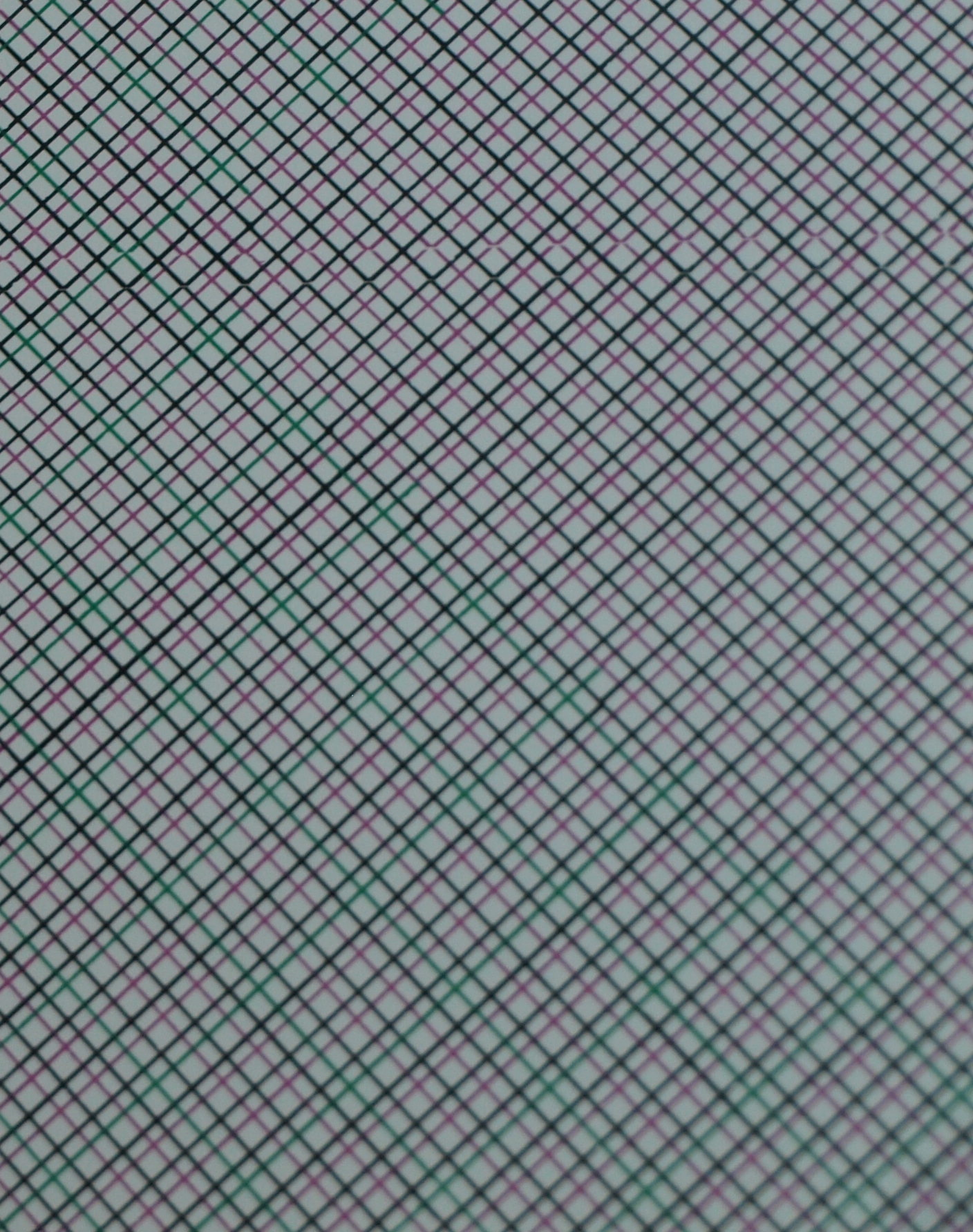 Arnold Pander - Tekening , Overgang van violet naar groen - ingelijst – 1976 kopen? Bied vanaf 1!