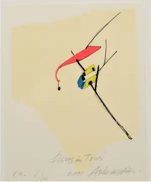 Auke de Vries - "living in Trees" kopen? Bied vanaf 90!