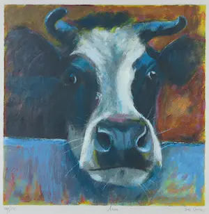 Theo Onnes - Zeefdruk, Anna - Ingelijst kopen? Bied vanaf 50!