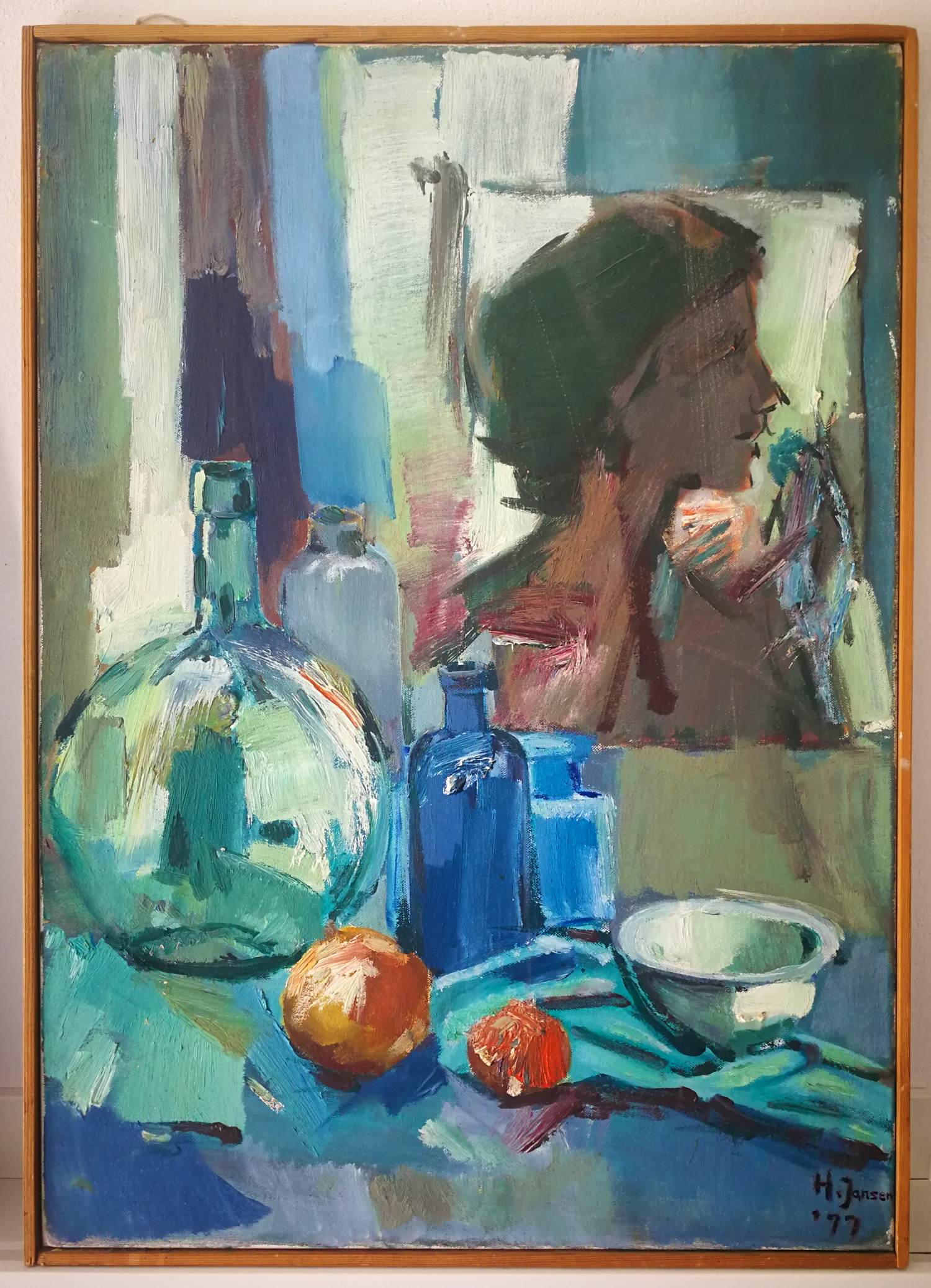 Han Jansen - Stilleven. Portret. kopen? Bied vanaf 149!