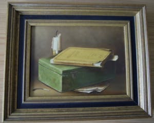 Johannes Eerdmans - Prachtig gesigneerd stilleven in de originele lijst. kopen? Bied vanaf 120!