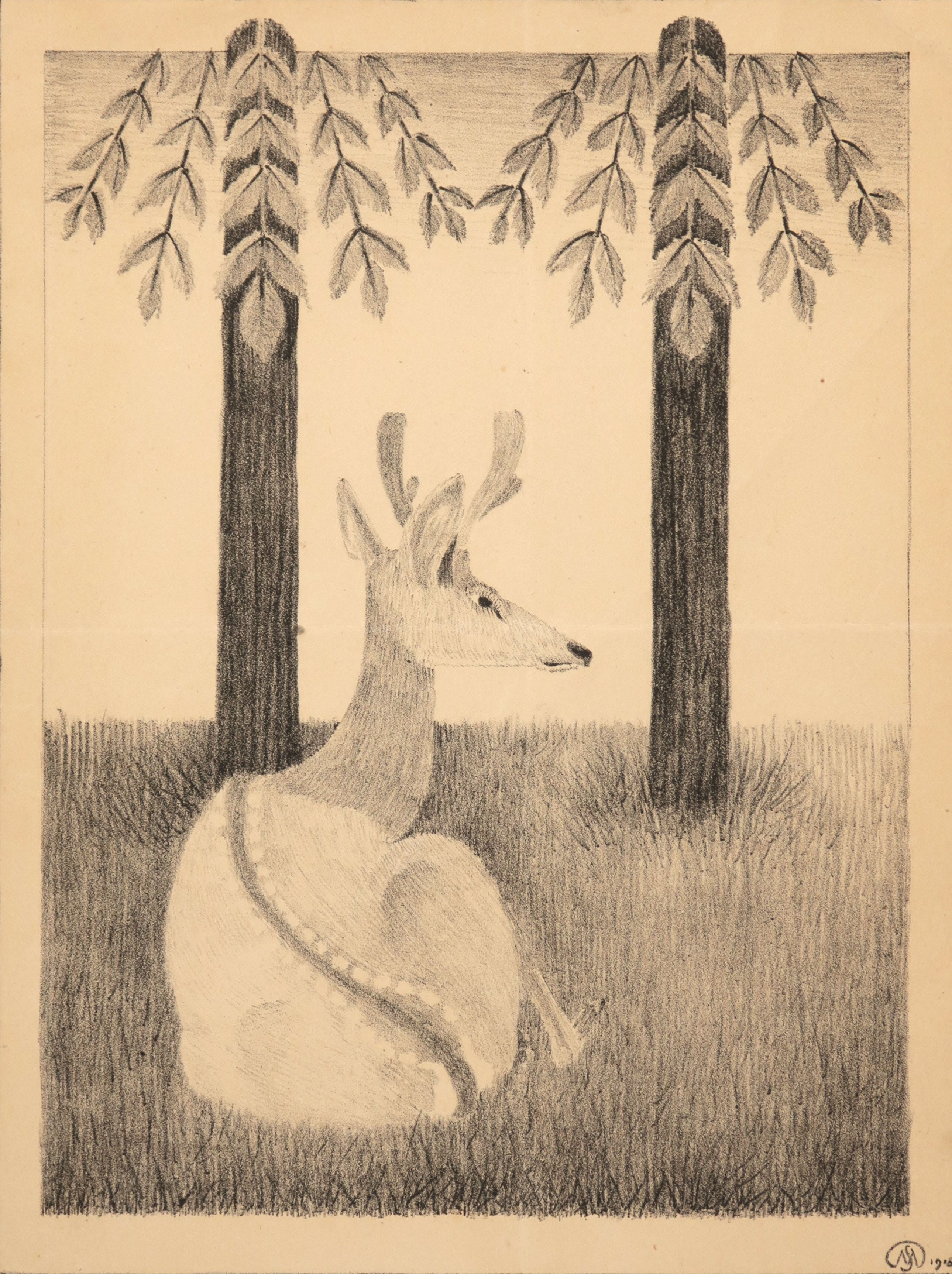 Samuel Jessurun de Mesquita - Litho, Barasingha-hert kopen? Bied vanaf 55!