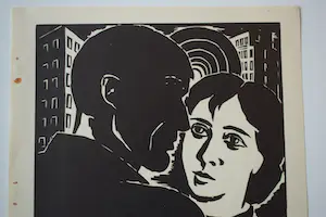 Frans Masereel - Houtsnede - Man en Vrouw kopen? Bied vanaf 75!