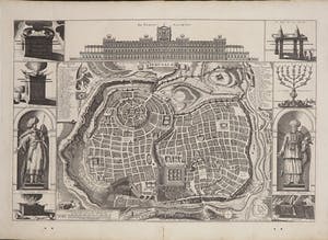 Hendrik Keur - en Jacob Keur, Kopergravure - Jerusalem kopen? Bied vanaf 10!