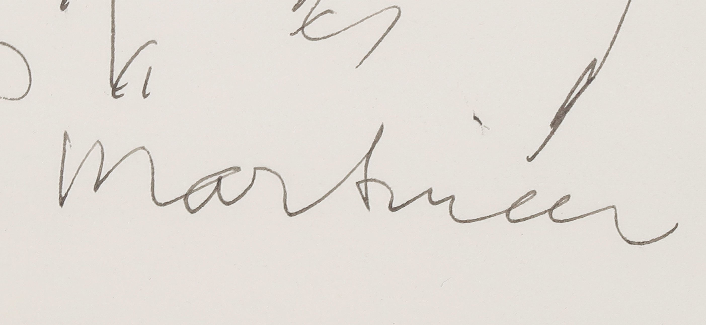 Anton Martineau - Pentekening, Zonder titel kopen? Bied vanaf 35!