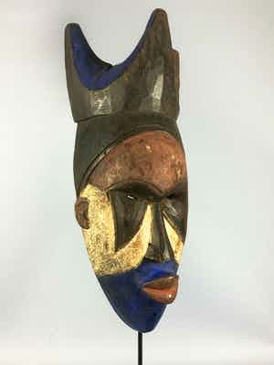 Dogon - 200378 - Tribal Used African IGBO Mask - Nigeria. verkocht voor € 25!