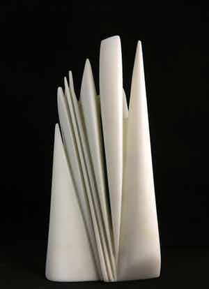 Pablo Atchugarry - Uniek Carrara marmeren sculptuur, Senza titolo verkocht voor € 12000!