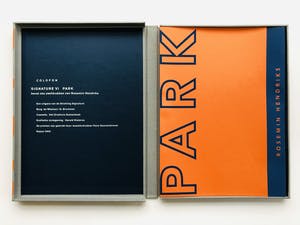 Rosemin Hendriks - box met 6 zeefdrukken PARK kopen? Bied vanaf 450!