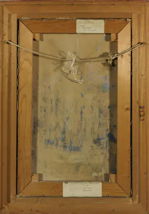 Herbert Fiedler - Olieverf op doek, Toren van Gent - Ingelijst kopen? Bied vanaf 200!