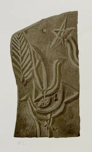 Georges Braque - L'Oiseau sous l'étoile 1952 Exemplar "H.C." kopen? Bied vanaf 250!