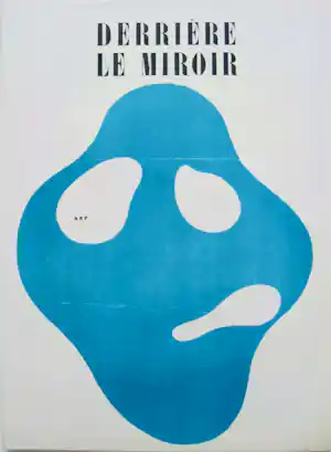 Hans Arp - Derrière le Miroir No 33, Paris 1950 mit 3 Holzschnitten verkocht voor € 120!