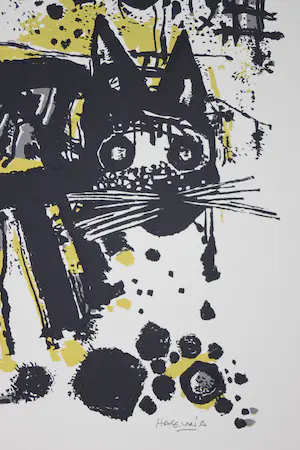 Maurice Haccuria - Katten spelend met een bol wol. kopen? Bied vanaf 55!