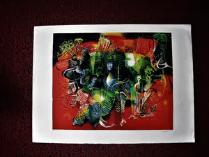 Niet of onleesbaar gesigneerd - Link Gallery - gesigneerde Litho - E.A. exemplaar - oplage slechts 35 kopen? Bied vanaf 1!
