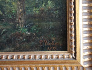 Paul Weber - Wandelaarsters in landschap kopen? Bied vanaf 220!