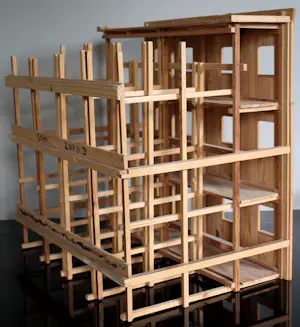 Eric van Solm - Houten sculptuur - 2017 kopen? Bied vanaf 395!