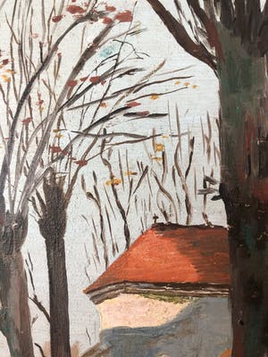 Niet of onleesbaar gesigneerd - Suzanne Goubeau Gauthey - l’Eglise de Torcy kopen? Bied vanaf 1!