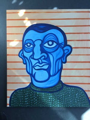 Hidde van Schie - zonder titel - olieverf op doek kopen? Bied vanaf 295!