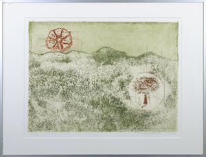 Jan Montyn - Kleurenets, Flowers of Joy - Ingelijst kopen? Bied vanaf 100!