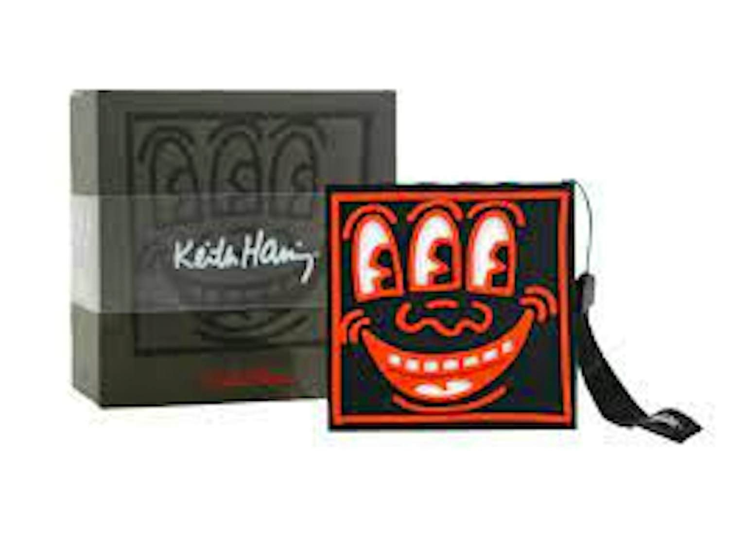 Keith Haring - ToyQube X Keith Haring - 4" SoundQube (Black) kopen? Bied vanaf 200!