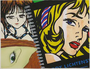 Tjebbe Beekman - Zeefdruk, Little Trouble Girl - Ingelijst (Groot) kopen? Bied vanaf 1!