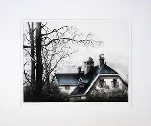 Wim Bettenhausen - Ets, Huis met blauw dak vendu pour 80€ !