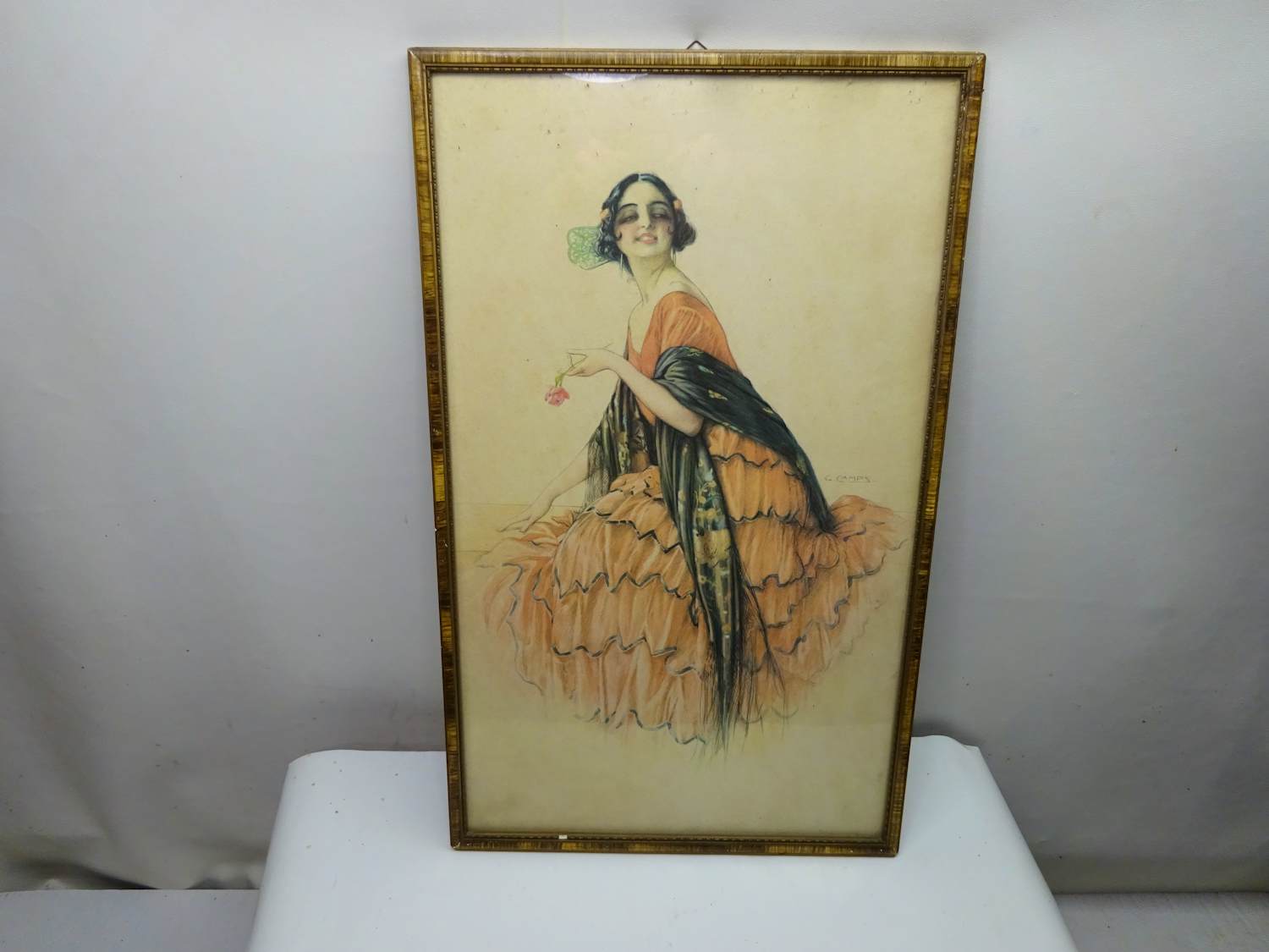 Gaspar Camps Y Junyent - Spaanse dame. kopen? Bied vanaf 25!