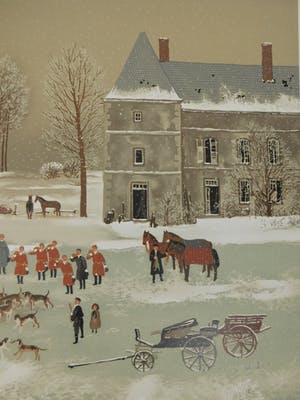 Michel Delacroix - La Chasse d'Hiver kopen? Bied vanaf 45!