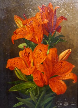 Piet Cottaar - Boeket oranje lelies kopen? Bied vanaf 100!