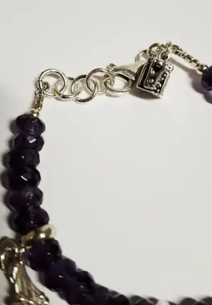 Nieuwe zilveren Armband van natuurlijke facetgeslepen Amethist kopen? Bied vanaf 80!