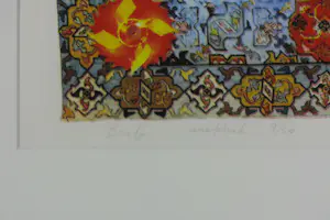 Patrick Bergsma - Zeefdruk op papier, Bartje - Ingelijst kopen? Bied vanaf 80!