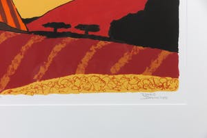 Ronald Boonacker - Zeefdruk, Spoleto II - Ingelijst (Groot) kopen? Bied vanaf 80!