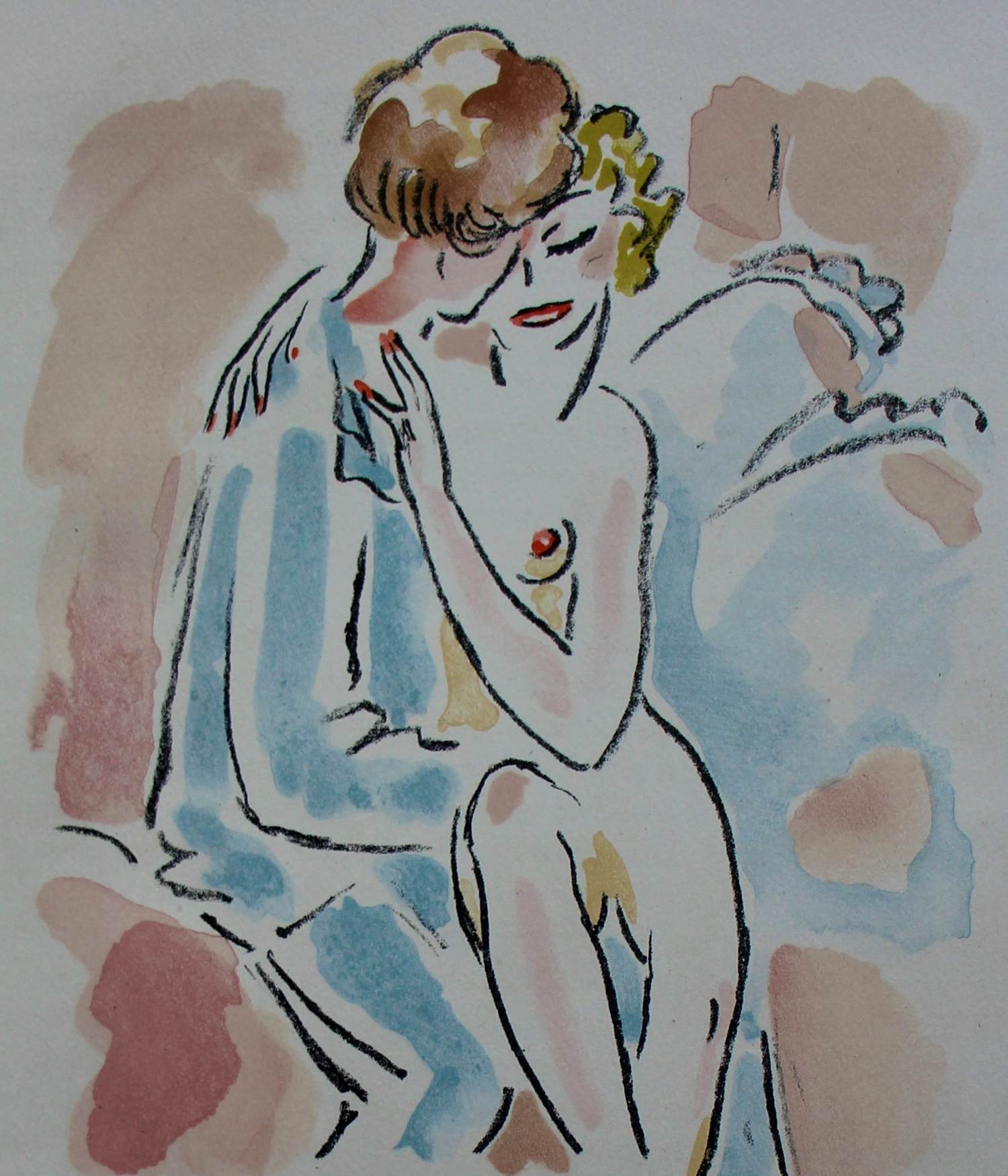 Kees van Dongen - Litho: La révolte des anges" - 1951 kopen? Bied vanaf 199!