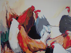 Gerda Elfring - Kippen en een haan kopen? Bied vanaf 70!