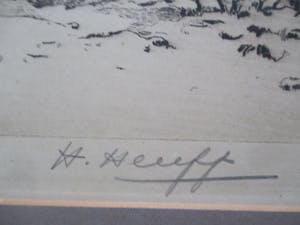 Herman Heuff - Ets boerderij in de sneeuw kopen? Bied vanaf 40!