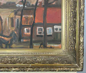 Constant Permeke - Boer en Werkpaard bij Avond kopen? Bied vanaf 300!