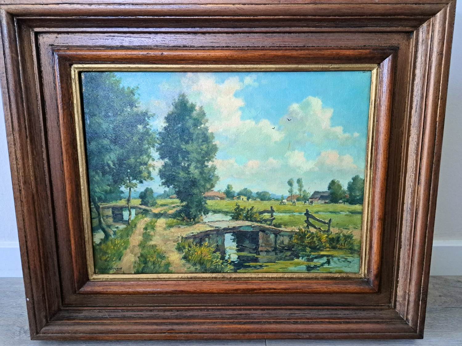 Jaap Nefkens - Hollands landschap kopen? Bied vanaf 138!