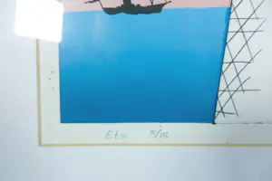 Helmut Böhm - Ets, West East- Ingelijst kopen? Bied vanaf 40!