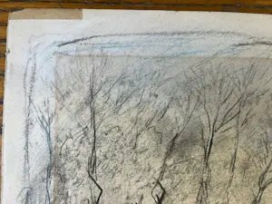 Anton Mauve (sr.) - Bomenrij in een winters landschap kopen? Bied vanaf 110!