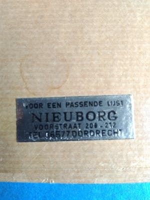 Niet of onleesbaar gesigneerd - ''Zicht op Dordrecht, 1967'' kopen? Bied vanaf 10!