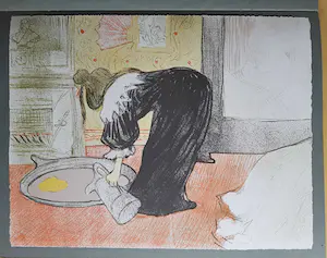 Henri de Toulouse-Lautrec - Elles - Portfolio met 11 litho`s in slipcase kopen? Bied vanaf 365!