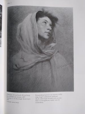 Louis Albert Roessingh - Portret van meisje met sluier kopen? Bied vanaf 250!