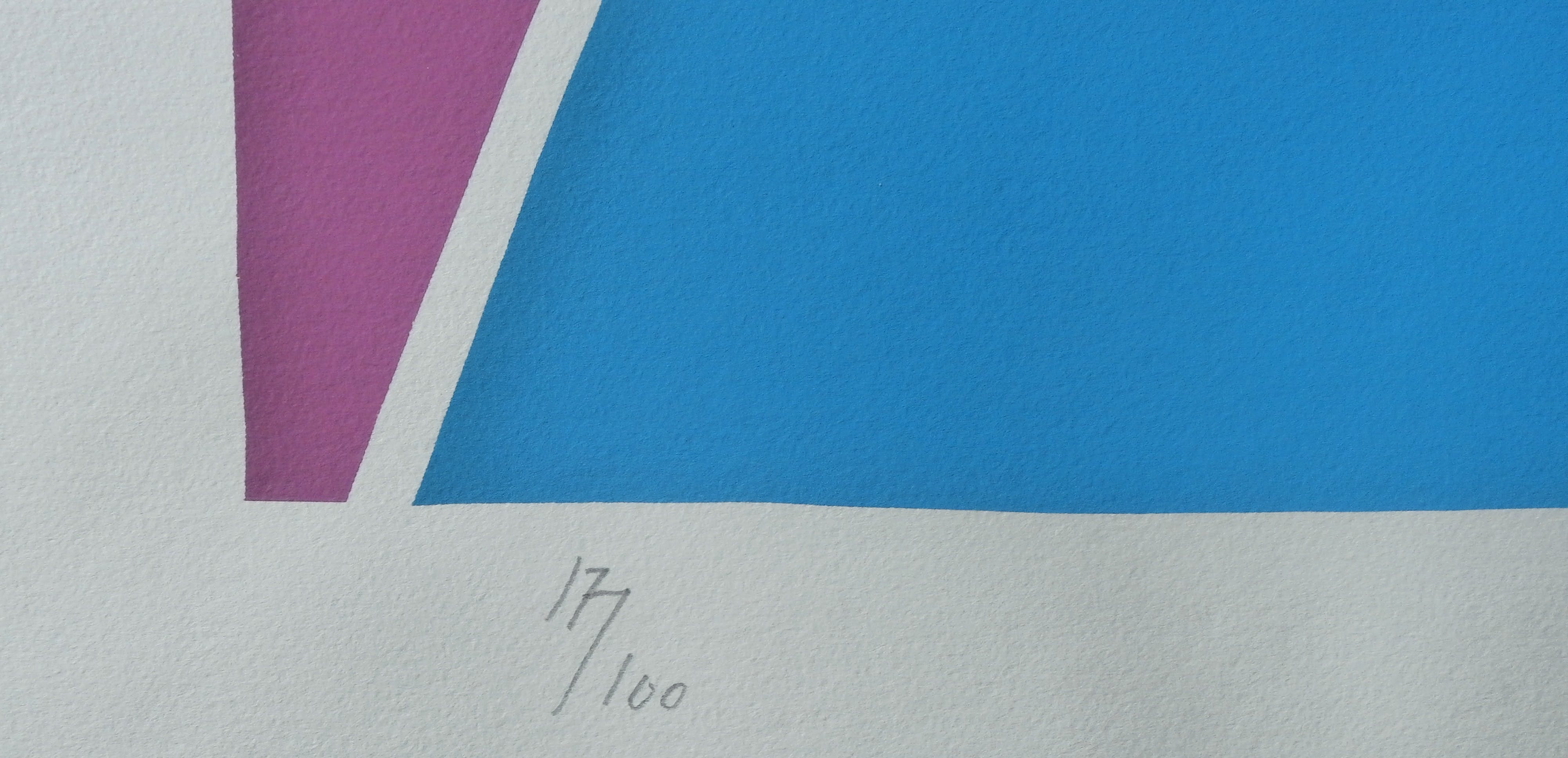 Richard Mortensen - 2 zeefdrukken: Geometrisch abstracte composities kopen? Bied vanaf 150!