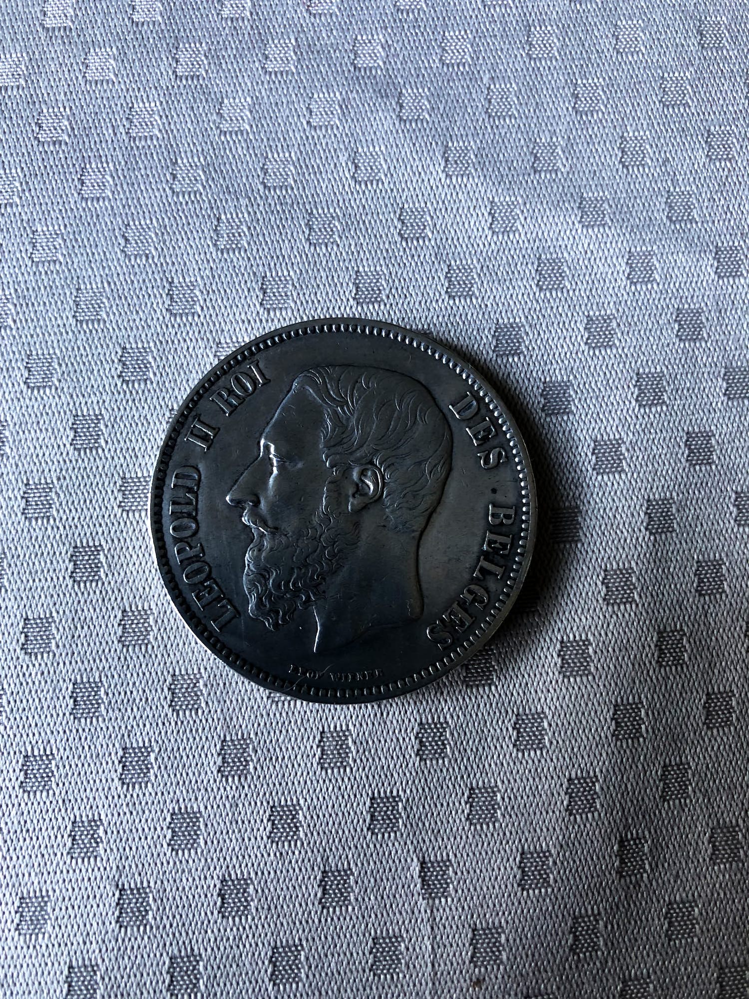 Leopold Wiener - 5 Francs - Léopold II, 1873 kopen? Bied vanaf 50!